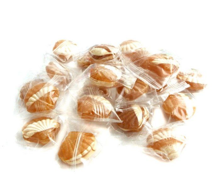 Coque fourrée caramel (100g)