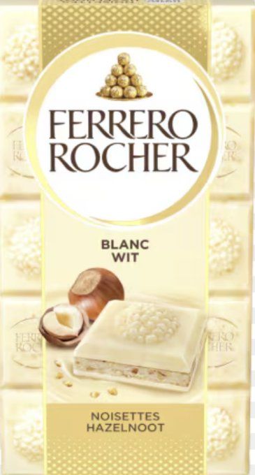 Ferrero rocher blanc noisette