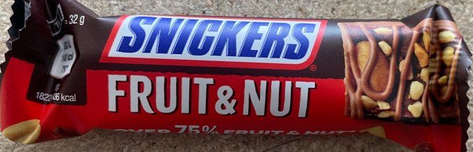 Snickers et fruit